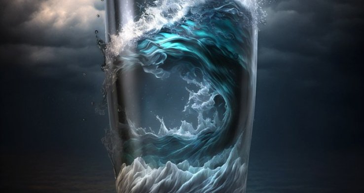 Storm in een glas water