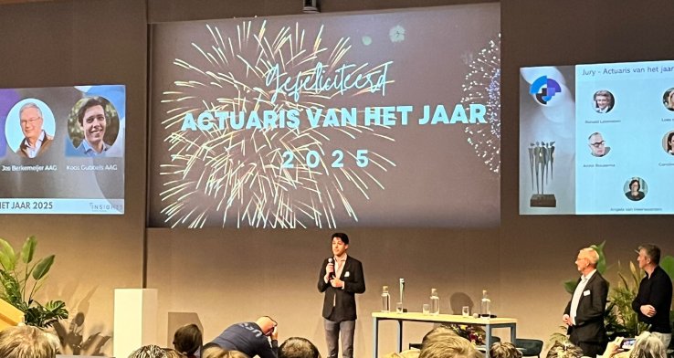 Koos Gubbels is Actuaris van het Jaar 2025!