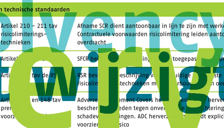 Herverzekering en de Solvency II 2020 Review: wat wijzigt er?