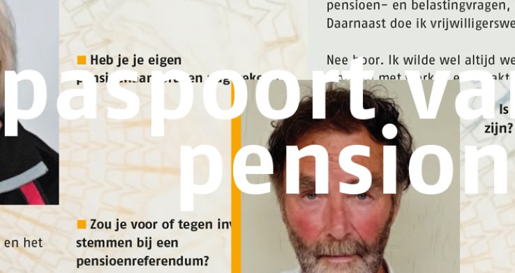 Het paspoort van de pensionado