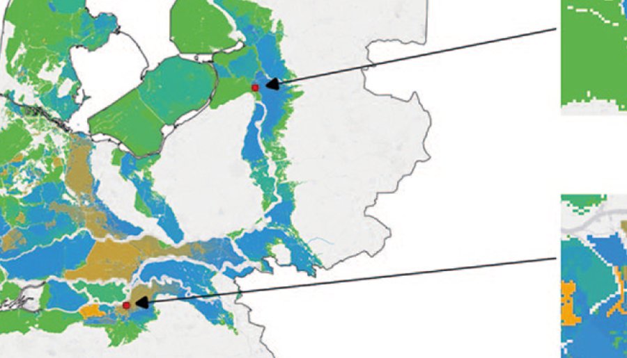 A novel flood risk model for The Netherlands