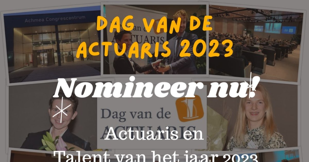 Dag van de Actuaris 2023