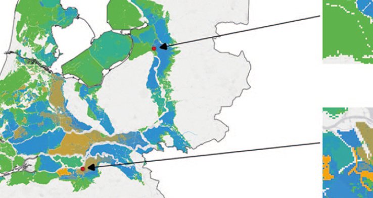 A novel flood risk model for The Netherlands